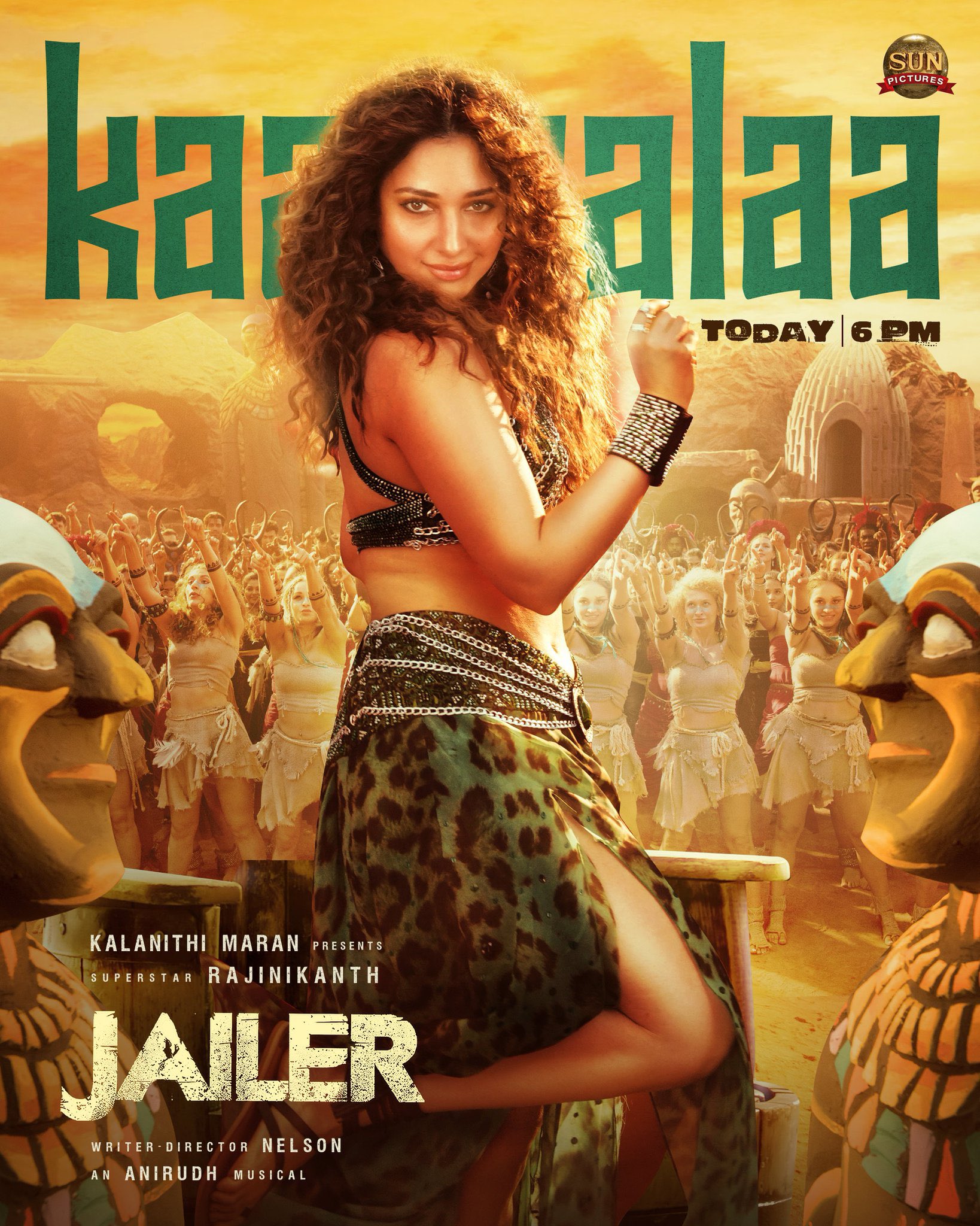 JAILER - Kaavaalaa Lyric Video | Superstar Rajinikanth | Sun Pictures | Anirudh |Nelson |Tamannaah